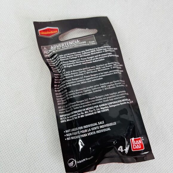 Power Rangers Super Megaforce Legendary Red Key Pack 2014 Bandai SDCC Polybag - Picture 3 of 3